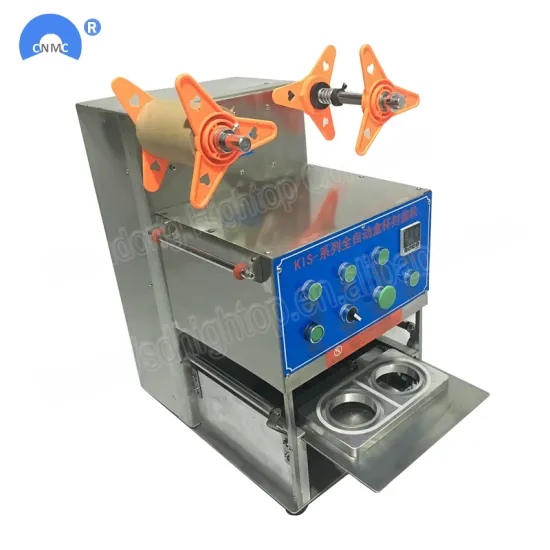 2 in 1 automatic yogurt cup sealing machine factory price