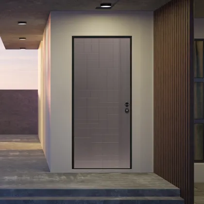 Armored Security Door Panel Aluminum
