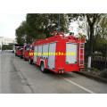 Camions de pompiers Dongfeng 4x2 5000L