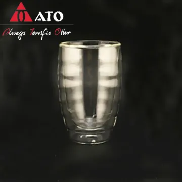 ATO Clear Borosilicate Glass Cup With Double Wall