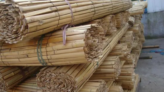 split bamboo fencing