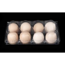 6 Holes Egg Box Blister Plastic Egg Tray