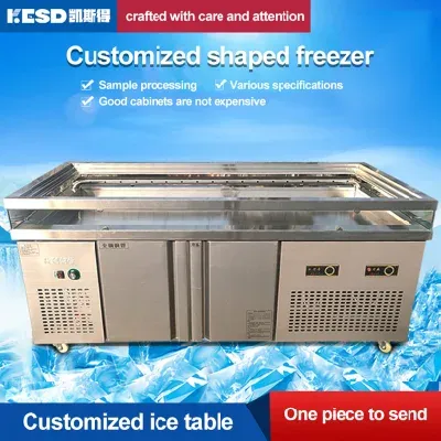 Fresh Meat Display Chiller Showcase Refrigerator for Butchery Equipment