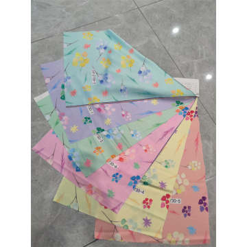 100% Polyester Women's Printed Satin Fabrics