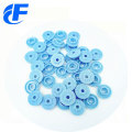 Fashion designer plastic press ring snap button