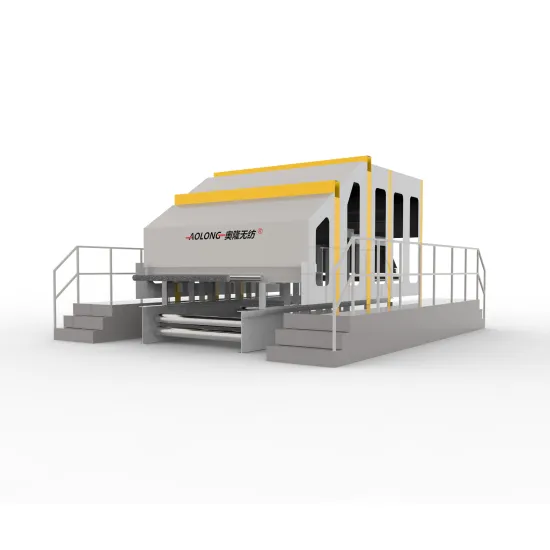 ALSL-1850*1230 Nonwoven Carding Machine for Thermal Bonding Wadding/Carpet/Geotextile