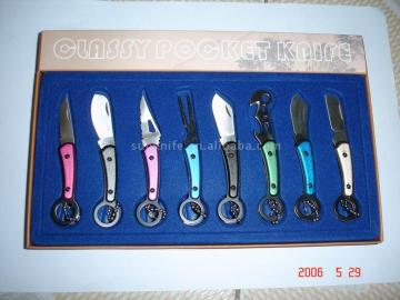 8-pc pocket knife set