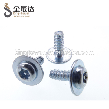 m4 big wafer head machine screw for baby safty seat