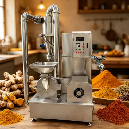 Haldi Masala Pisne Ki Wali Machine