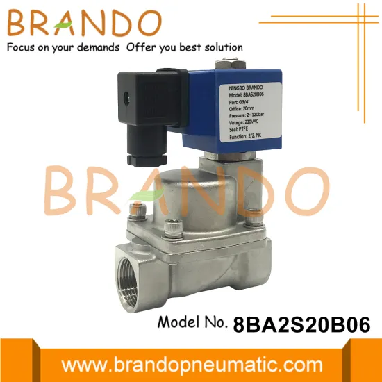 3/4'' 120 bar High Pressure Solenoid Valve 220V