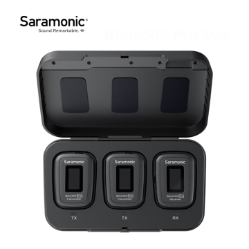 Saramonic Blink 500 Pro B1 B2 Wireless Lavalier Microphone for Phone/DSLR