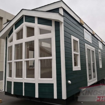 fashion wooden trailer house for travel
