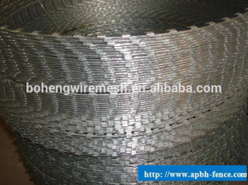 Wholesale Galvanized and Stainless Concertina Barbed Razor Wire