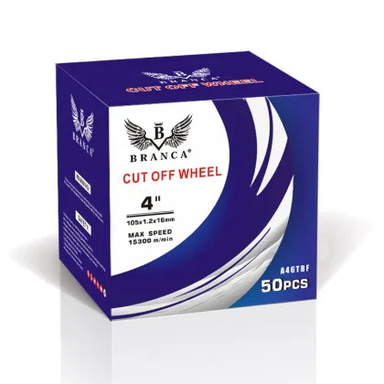 Durable 4" BRANCA Cutting Wheel 107x1.2x16mm - Black Disc for Sale