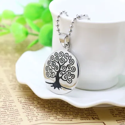Tree of life pendant necklace design