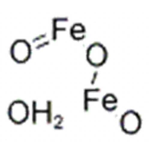 IJzeroxide (Fe2O3), hydraat CAS 12259-21-1