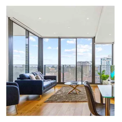 Australia AS2047 Aluminum Patio Double Glazed Sliding Soundproof Door