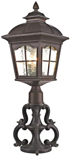 High Bright Brown Outdoor Lighting Post Lights Electric Lamp 1 * 100w E27 Bulb
