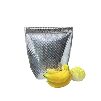 ziplock resealable thermal insulation bag/box liner