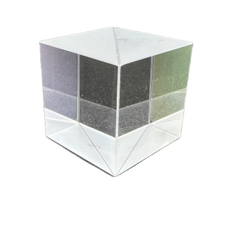5:5 Beam Splitting Prism Experimental Equipment - Semi-Transmissive Cube Beam Splitter