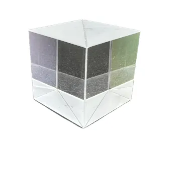 5:5 Beam Splitting Prism Experimental Equipment - Semi-Transmissive Cube Beam Splitter