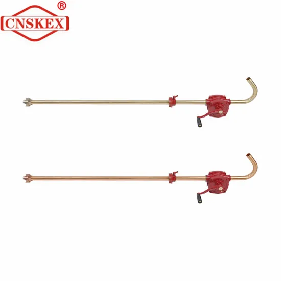 Non-spark hand shaking oil pump 1100mm Al-cu