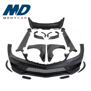 Black Series Style Glass Fiber Wide Body Kit for 2011-2014 Mercedes-Benz C-Class W204 4D