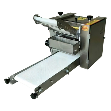 Mesin Sheeter Dough Pizza Roller untuk Pembuatan Pangkalan Pizza