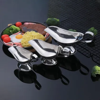 Wholesale High-Quality Stainless Steel Gravy Boats: Capacity, Durability, and Style