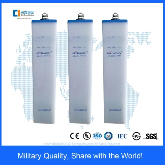 Super Quality NiFe Battery 12v 24v 48v 100AH Nickel Iron Batteries for sale