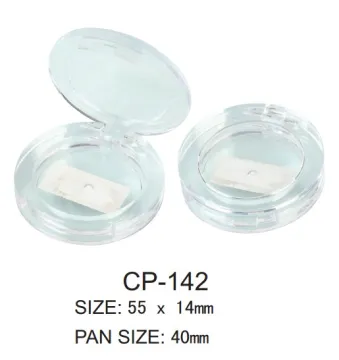 Round Cosmetic Compact With 40mm Pan