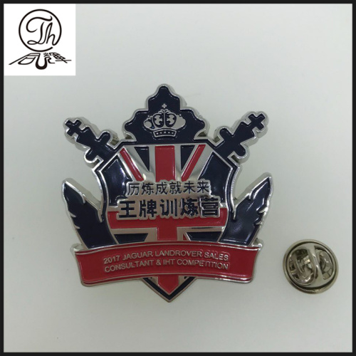High quality cheap enamel epoxy badge pins