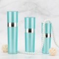 Luxurious Cyan Packaging Acrylic Cosmetic Bottles