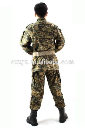 Camouflage suits digital tactical uniform camo ACU uniform