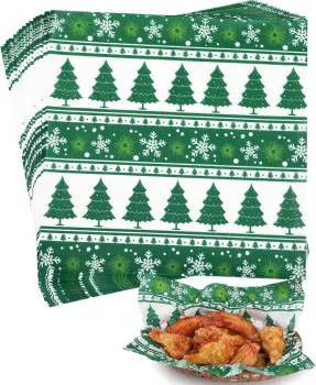 Waxed Deli Paper Sheets for Christmas Food Packaging