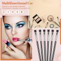 Thin Flat Eyeshadow Eyebrow Concealer Brush Eyeliner Brushes