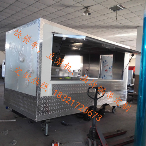 electric hot dog food truck trailer equipment deep fryer mobile food cart flat grill fast food trailer ice cream food van