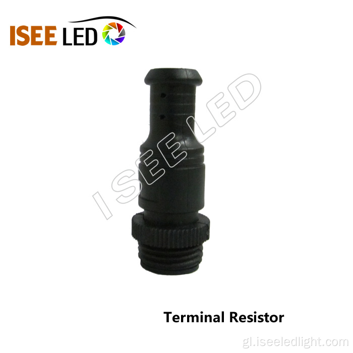 Resistor terminal 4 Pin DMX Dispositivo LED