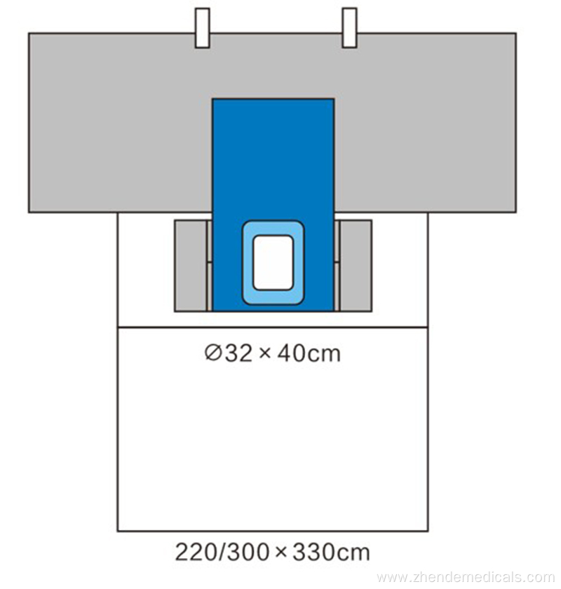 Low Particle Loss Thoracic Surgical drape