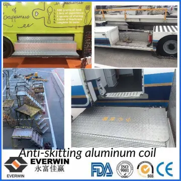 Five Bar Embossed Aluminum Sheet/Coil Tread Plate