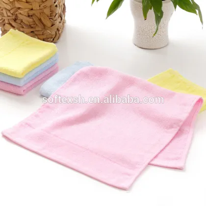 40g home environment bamboo towels,dobby solid bamboo fabric towels