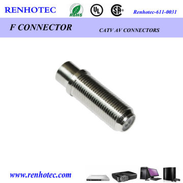 China Supplier Wholesale Price F Female Bulkhead Wire Connector