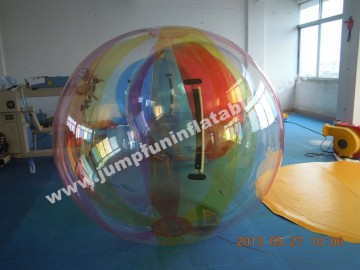 Durable adults water balloon/inflatable TPU water ball/PVC water walk ball on sale