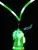 led Flashing Green Beer Mug Necklace - Make St. Patrick's Day