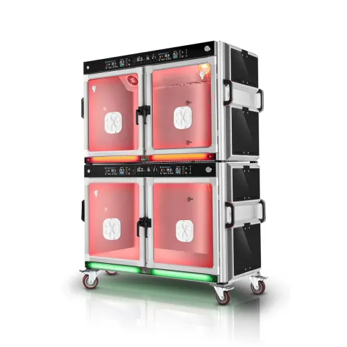 Veterinary ICU Pet Incubator with Temperature Self-Adaption Adjustment System Machine