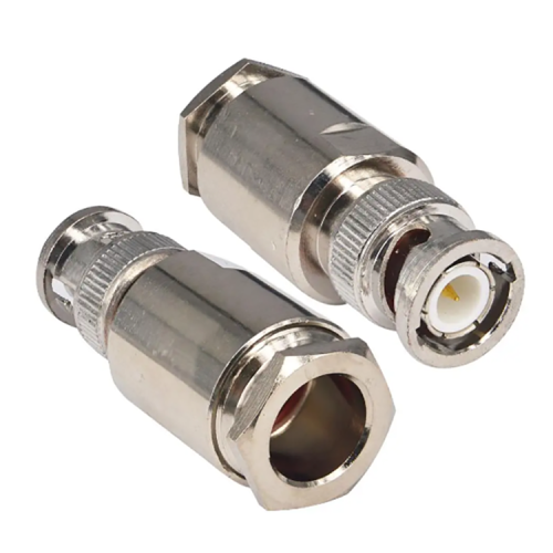 BNC Clamp Male Plug Adapter For RG213 Cable