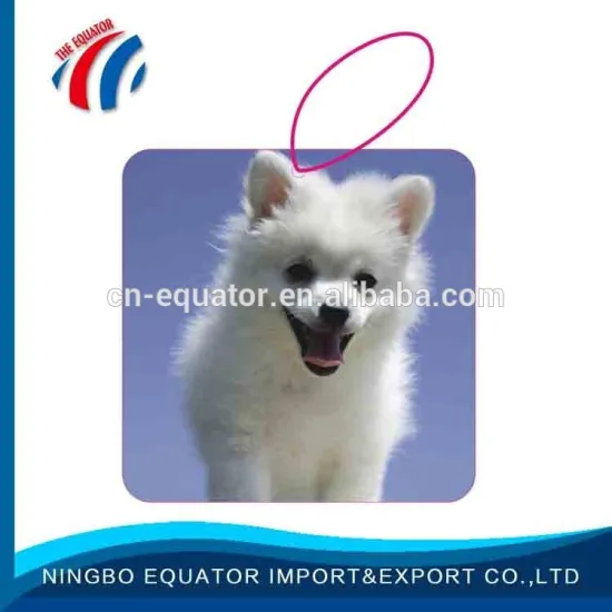 2015 new fashional dog bulk car air fresheners
