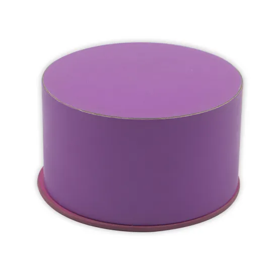 Eco round paper box gift packaging cosmetic container
