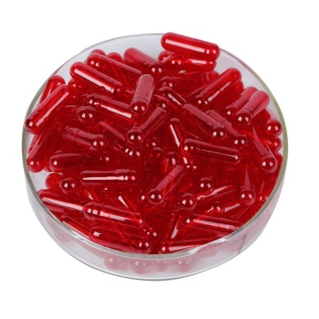 Size 00 1 2 3 4 Halal Natural Color Empty Hard Gelatin Capsules for Medicine Containers