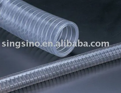 PVC Spring Steel Wire Reinforced Hose Pipe